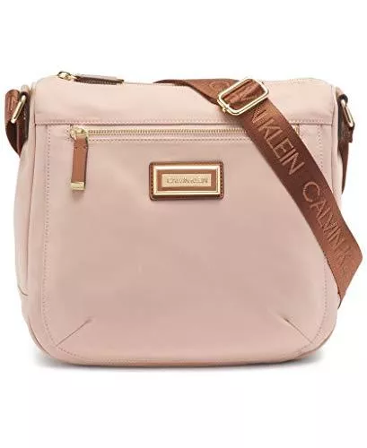 Calvin Klein Taschen & Rucksäcke Calvin Klein Damen Belfast Nylon Top Zip Messenger Crossbody