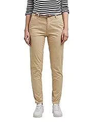 ESPRIT Hosen ESPRIT Stretch-Chino mit Flecht-Gürtel