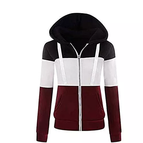 Newbestyle Kapuzenpullover Newbestyle Jacke Damen Sweatjacke Hoodie Sweatshirtjacke Pullover Oberteile Kapuzenpullover