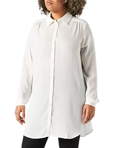 Vila Langarmblusen Vila Female Hemd Loose Fit Long