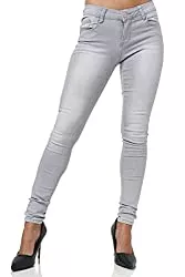 Elara Jeans Elara Damen Stretch Hose Push Up Jeans Chunkyrayan