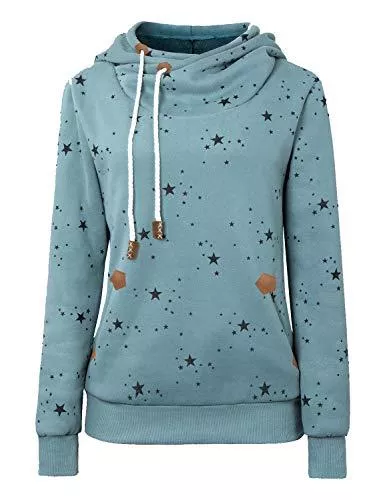 Cassiecy Kapuzenpullover Cassiecy Damen Kapuzenpullover Winter Langarm Hoodie Pullover Baumwoll Zipped Sweatshirt Winterjacke Mantel Outwear