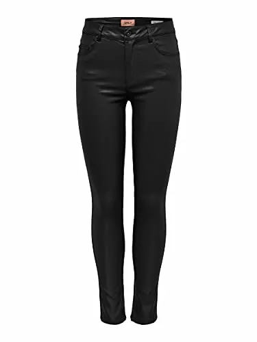 ONLY Hosen ONLY Female Skinny Fit Jeans ONLFHush Beschichtete