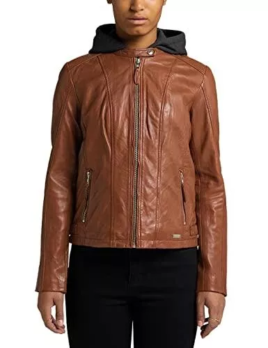 MUSTANG Jacken MUSTANG Damen Fit Lederjacke