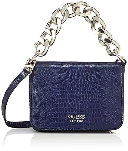 GUESS Taschen & Rucksäcke Guess Tullia Mini Crossbody Flap Midnight