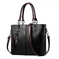 OYHN Taschen & Rucksäcke OYHN Umhängetasche Frauen Leder Handtaschen Damen Taschen Große Massivleder Quaste Crossbody Umhängetaschen Für Frauen Messenger Damen Handtasche