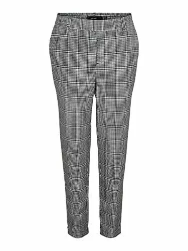 VERO MODA Hosen VERO MODA Damen Vmmaya Mr Loose Kia Check Pant Noos Hose