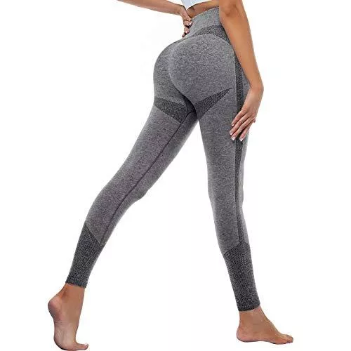 OUDOTA Leggings OUDOTA Damen Sports Leggings Slim Fit Hohe Taille Lange mit Bauchkontrolle Sport Blickdicht Yogahose Fitnesshose Laufhose Tights für zum Laufen Radfahren Fitness Mit Duft