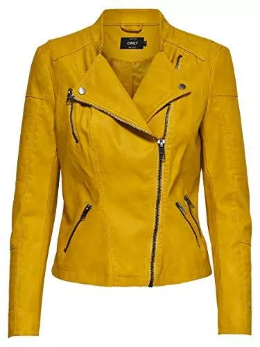 ONLY Jacken ONLY Female Jacke Leder-Look