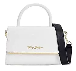 Tommy Hilfiger Taschen & Rucksäcke Tommy Hilfiger Handtasche/Umhängetasche Modern Bar, Weiß