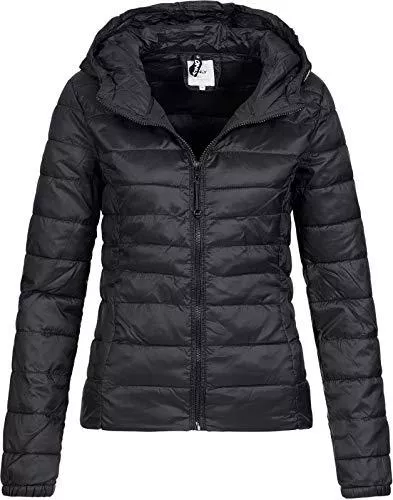 ONLY Jacken ONLY Damen Übergangs Steppjacke Tahoe Hood Kapuze