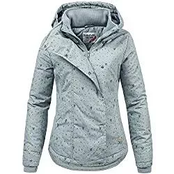 Sublevel Jacken Sublevel Damen Mädchen Winterjacke warme Jacke Outdoorjacke mit Kapuze XS S M L XL