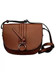 GERRY WEBER Taschen & Rucksäcke Gerry Weber Flapbag vegan Shoulderbag FLASHOVER SVZ 23x20x10 703- Cognac