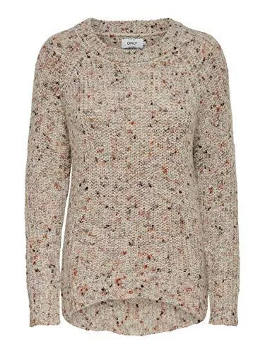 ONLY Pullover & Strickmode ONLY Damen Onlhanni L/S O-Neck KNT Pullover