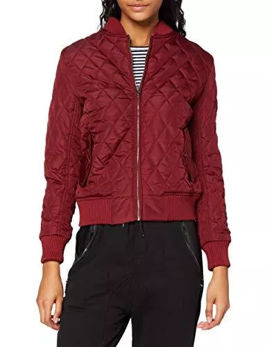 Urban Classics Jacken Urban Classics Damen Jacke Ladies Diamond Quilt Nylon Jacket