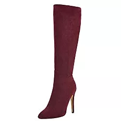 Lydee Stiefel Lydee Damen Mode Knee High Boot Stiletto Heels Zipper