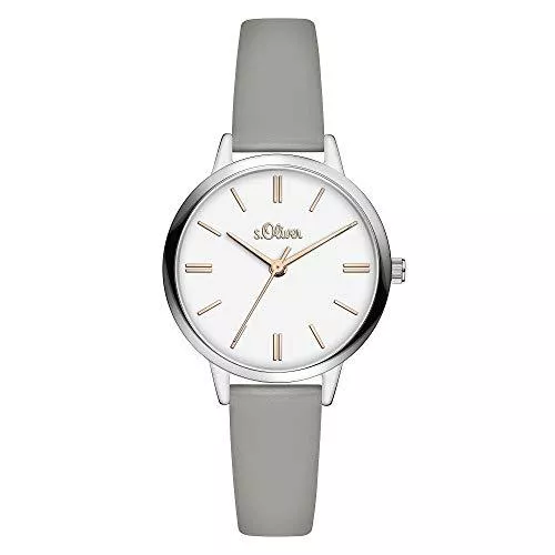 s.Oliver Uhren s.Oliver Damen Analog Quarz Armbanduhr