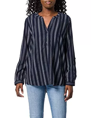 TOM TAILOR Langarmblusen TOM TAILOR Denim Damen Tunica Bluse