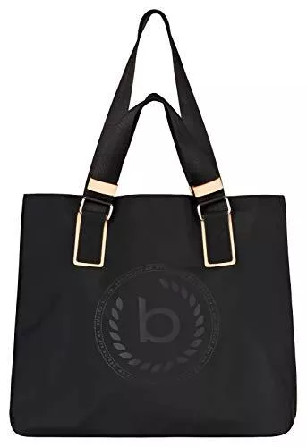 Bugatti Taschen & Rucksäcke bugatti Lido Damen Shopper Frauen Handtasche Nylon mit RFID Fach, 39 x 17 x 34 cm