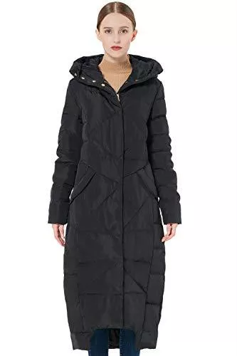 Orolay Mäntel Orolay Manteau en Duvet à Capuche Pour Femmes Veste D'hiver Longue