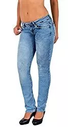 ESRA Jeans ESRA Damen Jeans Hose Skinny J273