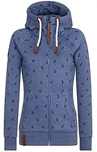 Seamido Kapuzenpullover Seamido Damen Sweatjacke Hoodie Oberteile Damen Pullover Kapuzenpullover Pulli mit Kapuze