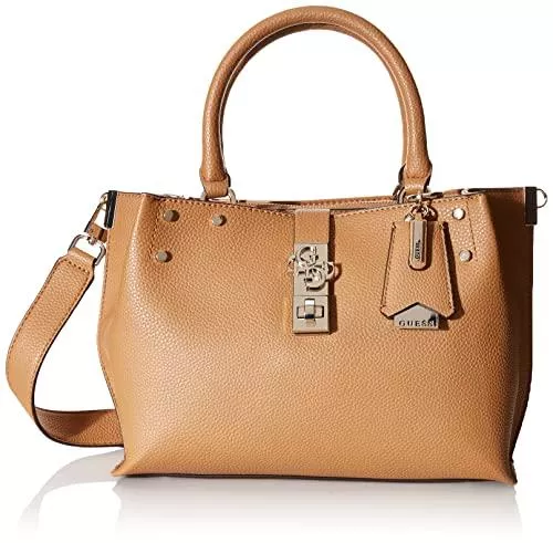 GUESS Taschen & Rucksäcke Guess Damen Small Girlfriend Satchel Albury Umhängetasche für Mädchen, klein, Einheitsgröße