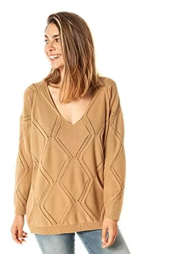 ETERKNITY Pullover & Strickmode ETERKNITY - Damen Pullover Langarm aus Recycelte Baumwolle