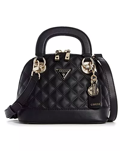 GUESS Taschen & Rucksäcke Guess Cessily Dome Satchel Bag S Black