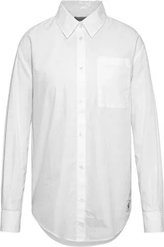 Calvin Klein Jeans Langarmblusen Calvin Klein Jeans Damen Bright White T-Shirt