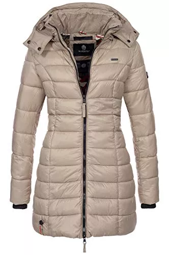 MARIKOO Mäntel MARIKOO Herbst Winter Übergangs Steppmantel Jacke Mantel gesteppt B603