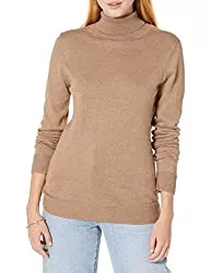 Amazon Essentials Pullover & Strickmode Amazon Essentials Damen Lightweight Turtleneck Sweater