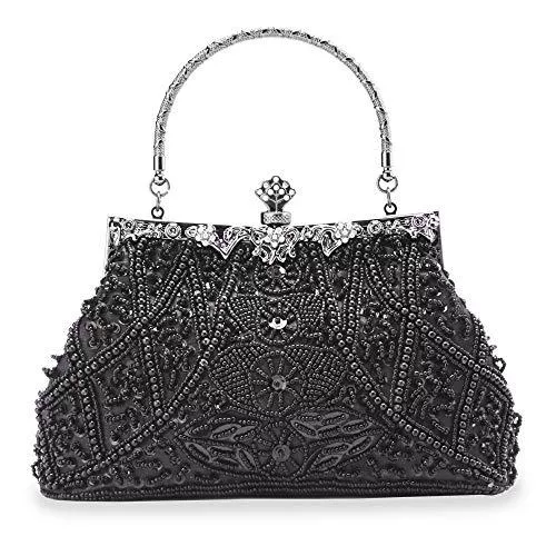 zebrum Taschen & Rucksäcke Damen Abend-Clutch, Designer-Abend-Handtasche, Handtasche für Damen, Party, Hochzeit, Clutch-Geldbörse