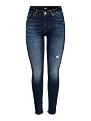 ONLY Jeans ONLY Female Skinny Fit Jeans ONLBlush Life Mid Ankle