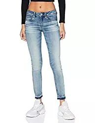 G-STAR RAW Jeans G-STAR RAW Damen 3301 Mid Waist Skinny Ripped Ankle Jeans