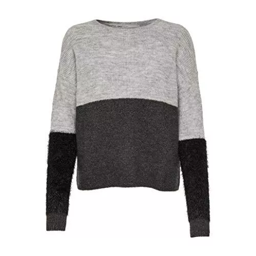ONLY Pullover & Strickmode ONLY Damen Onlsantana L/S Block KNT Pullover