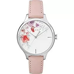 Timex Uhren Timex Damen Analog Uhr Crystal Bloom mit Leder Armband