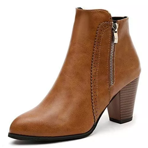 Toride Stiefel Damen spitz Stiefeletten Platz Ferse frühling Herbst Party Hochzeit Elegante Pumps Damen Vintage high Heels