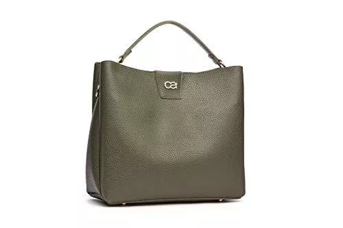 collezione alessandro Taschen & Rucksäcke collezione alessandro Schultertasche Cathlin mit seperater herausnehmbarer großer Innentasche 29cm x 26cm x 12cm