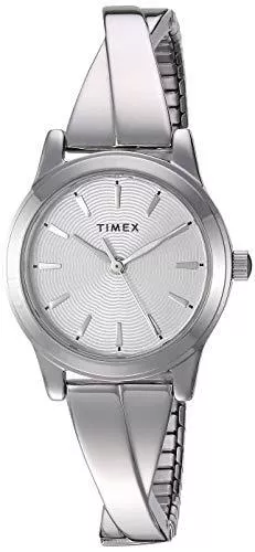 Timex Uhren Timex Damen-Armbanduhr, Stretch, Kreuz, 25 mm