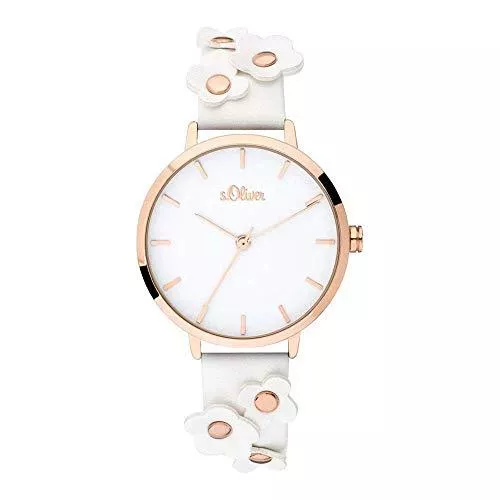 s.Oliver Uhren s.Oliver Damen Analog Quarz Uhr SO-3699-LQ