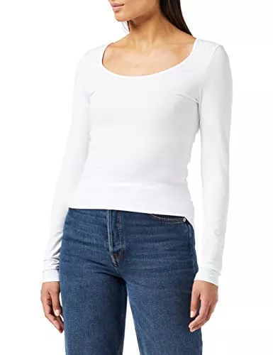 VERO MODA Langarmshirts VERO MODA Damen Vmmaxi My Ls Soft Uneck Ga Noos Langarmshirts